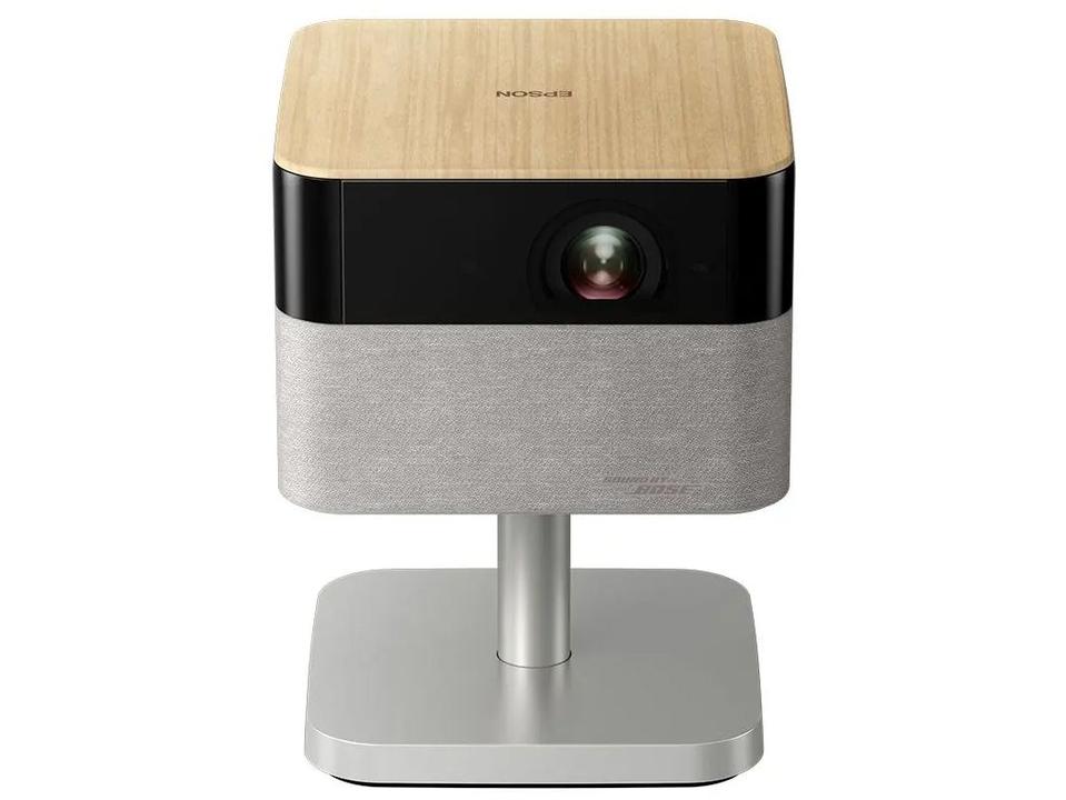Projetor Portátil com Suporte Ajustável Smart Epson Lifestudio Flex Plus 4K PRO-UHD EF-72K Som Bose Google TV Wi-Fi Madeira Nobre - 9