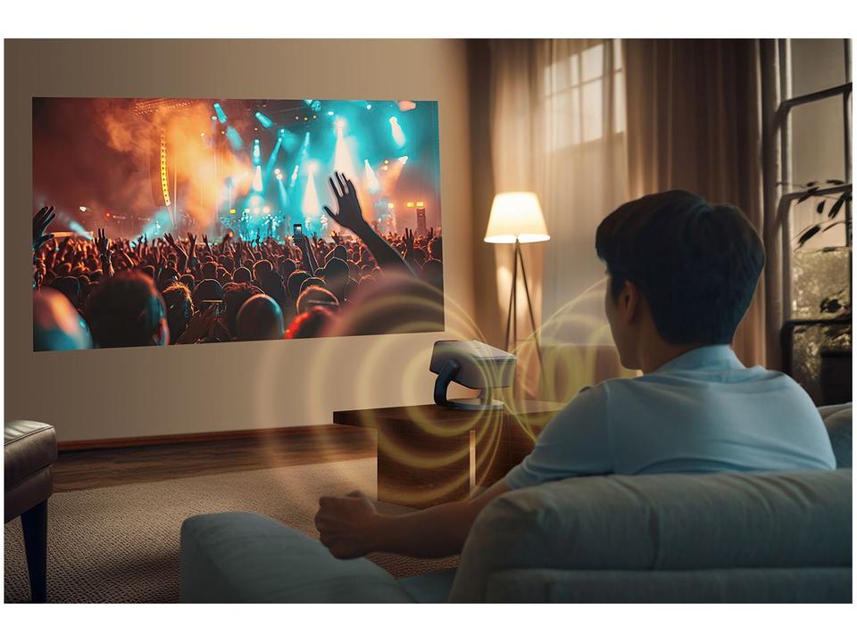 Projetor Portátil Smart Epson EpiqVision EF-22N Laser Full HD 1000 Lúmens 3LCD Wi-Fi Bluetooth HDMI Preto Ônix - 3