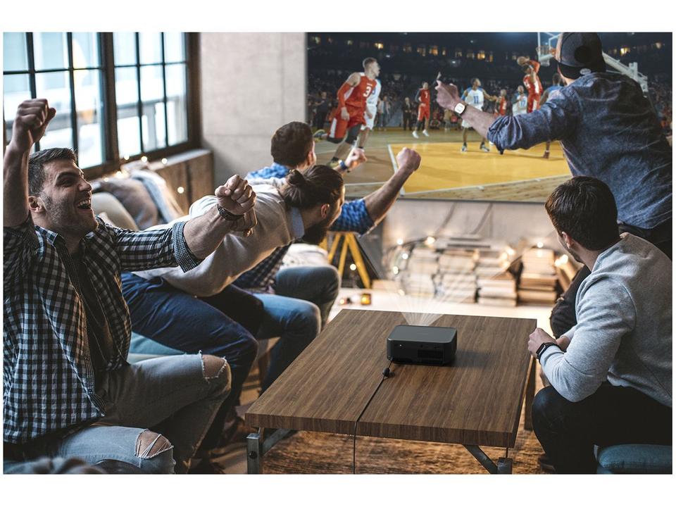 Projetor Portátil Smart Epson Lifestudio Pop Plus 4K PRO-UHD EF-62 Som Bose Google TV Wi-Fi Preto Metálico - 2