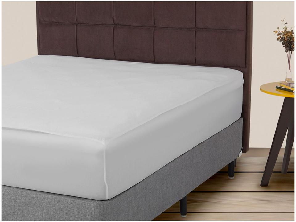 Protetor de Colchão Impermeável King Impermeável Malha 40x203cm Branco Buddemeyer Maison - 1