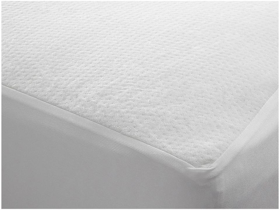 Protetor de Colchão Impermeável King Impermeável Malha 40x203cm Branco Buddemeyer Maison - 2