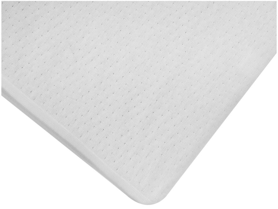 Protetor de Colchão King Size Impermeável Malha  - 40x203cm Branco Buddemeyer Maison - 2