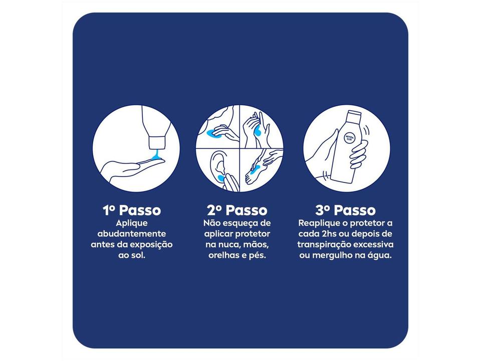 Protetor Solar Corporal Nivea FPS 30 Sun - 5