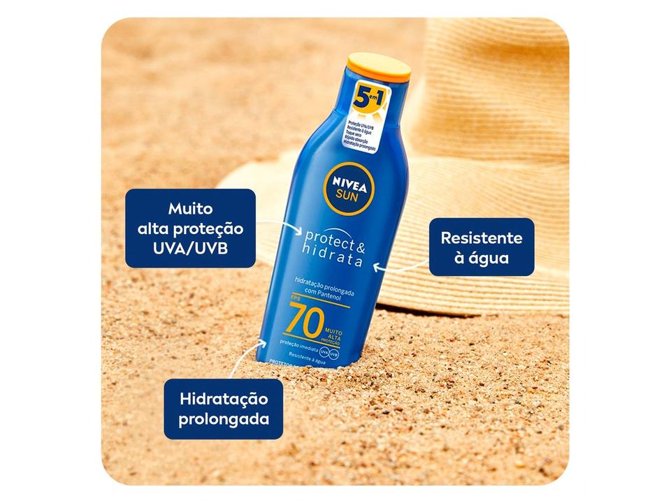 Protetor Solar Corporal Nivea FPS 70 Sun - 7