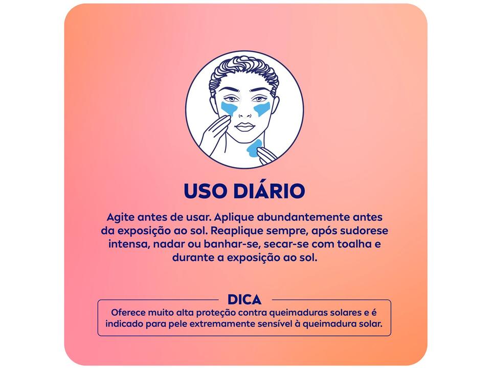 Protetor Solar Facial Nivea FPS 50 Sun - 7