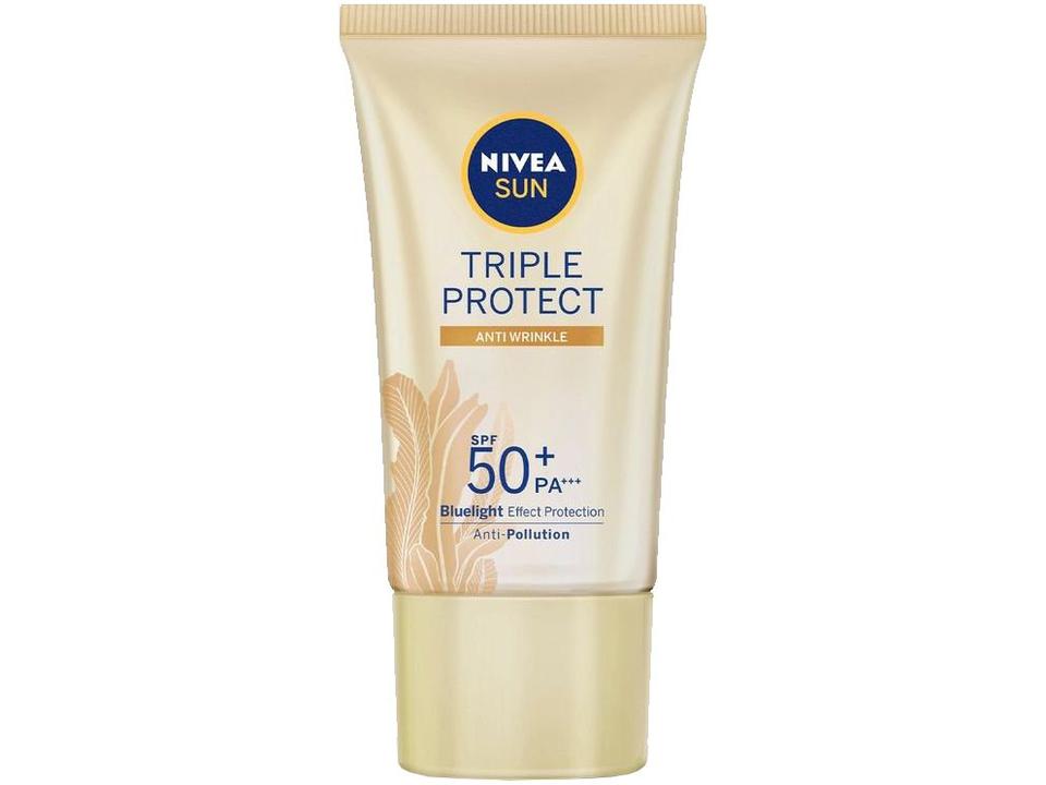 Protetor Solar Facial Nivea FPS 50 Sun - Tripla Proteção Loção Antissinais 40ml