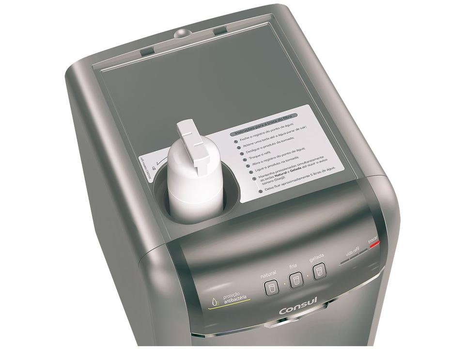 Purificador de Água Consul CPB36AF Com Refrigeração por Compressor Titanium - 7
