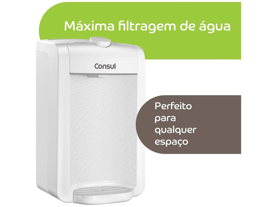 Purificador de Água Consul CPC31AB Compacto Com Filtragem Classe A Branco - 3