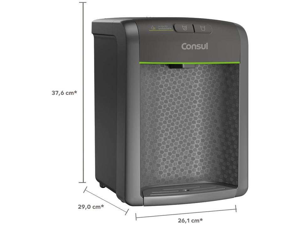 Purificador de Água Consul de Mesa e de Parede - 7