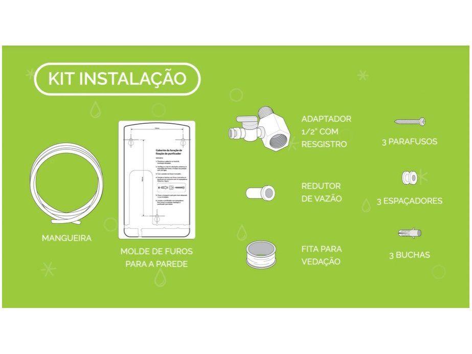 Purificador de Água Consul Refrigerado por - Compressor CPB36 ABANA Água Gelada e Natural - 9