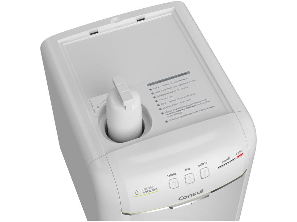 Purificador de Água Consul Refrigerado por - Compressor CPB36 ABANA Água Gelada e Natural - 5