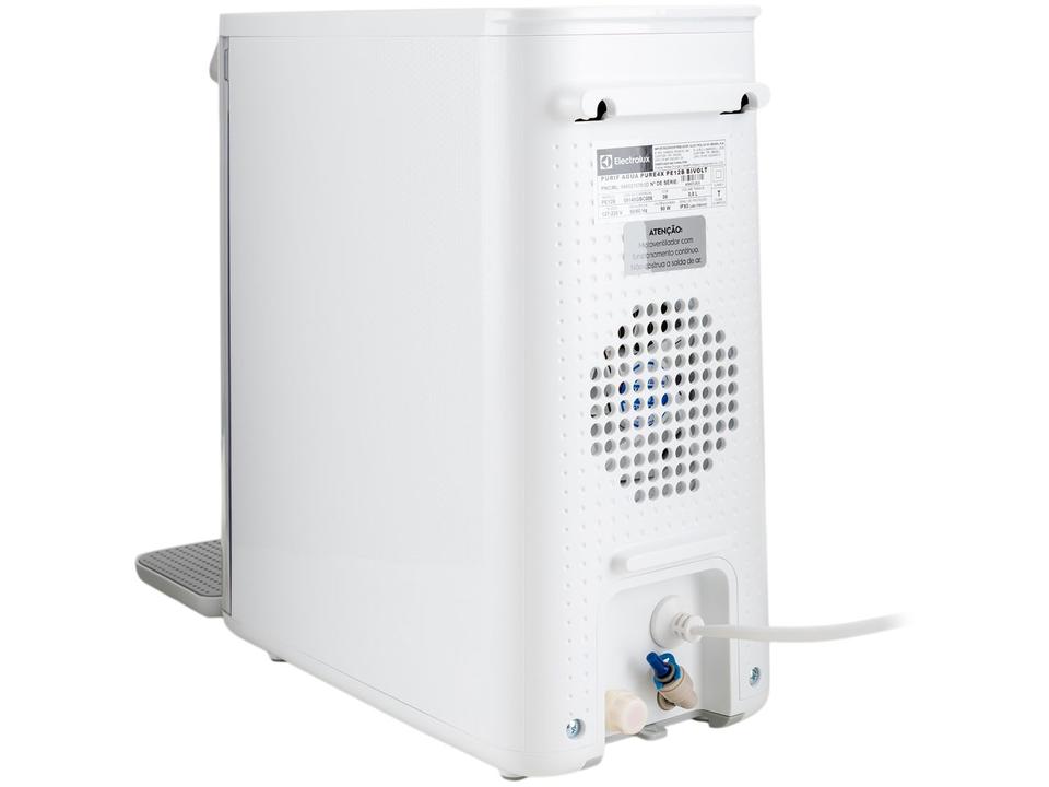 Purificador de Água Electrolux de Mesa Branco Acqua Pure4x Água Gelada Natural e Fria PE12B - 10