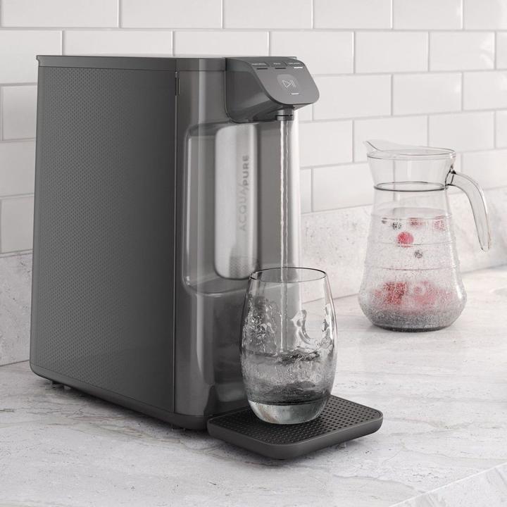 Purificador de Água Electrolux de Mesa Cinza Acqua Pure 4x Água Gelada e Natural PE12G - 8