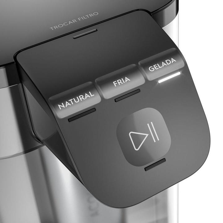 Purificador de Água Electrolux de Mesa Cinza Acqua Pure 4x Água Gelada e Natural PE12G - 4