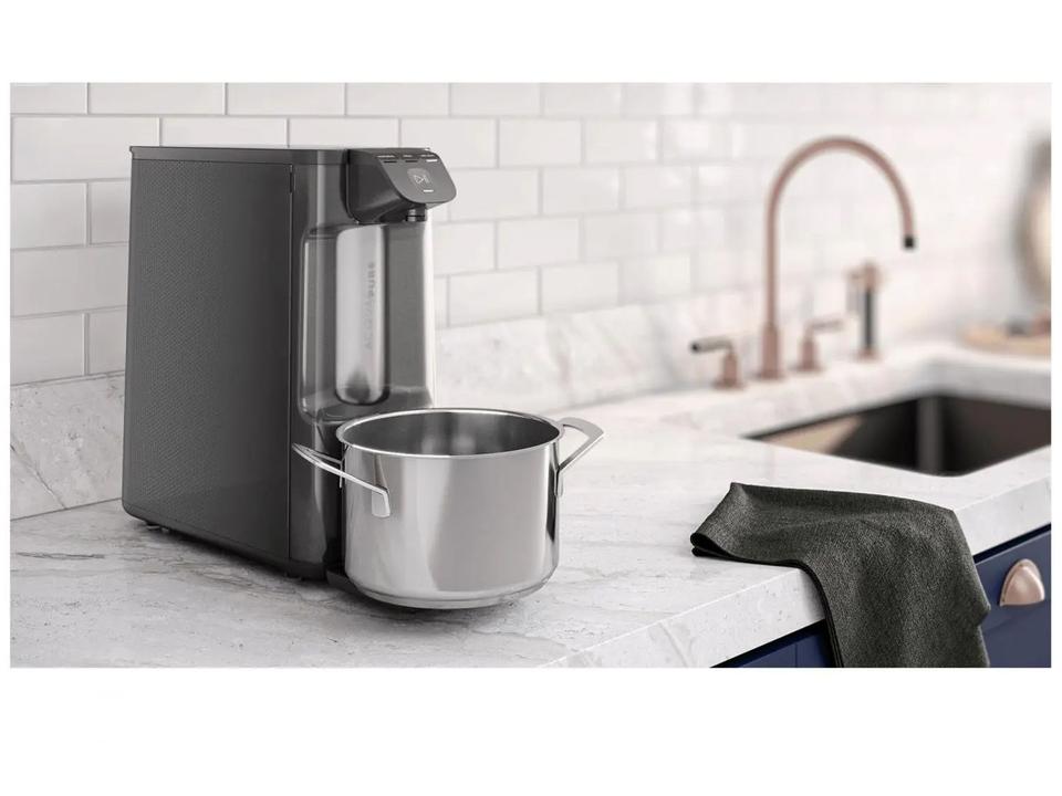 Purificador de Água Electrolux de Mesa Cinza Acqua Pure4x Água Gelada e Natural PE12G - 2