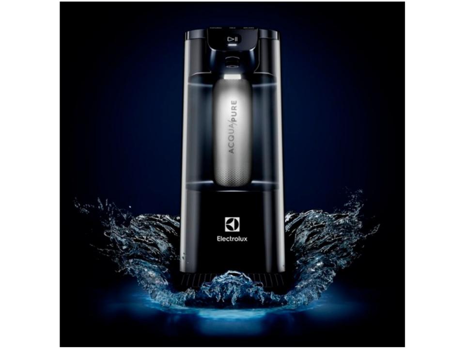 Purificador de Água Electrolux de Mesa Cinza Acqua Pure4x Água Gelada e Natural PE12G - 17