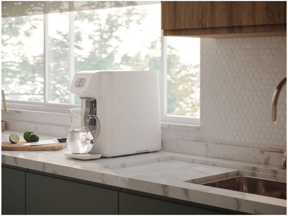 Purificador de Água Electrolux de Mesa Compressor Branco PC01B Água Gelada e Natural - 1