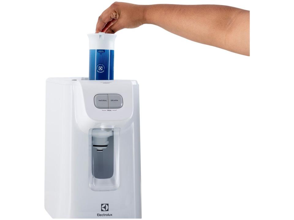 Purificador de Água Electrolux de Mesa Compressor Branco PC01B Água Gelada e Natural - 9