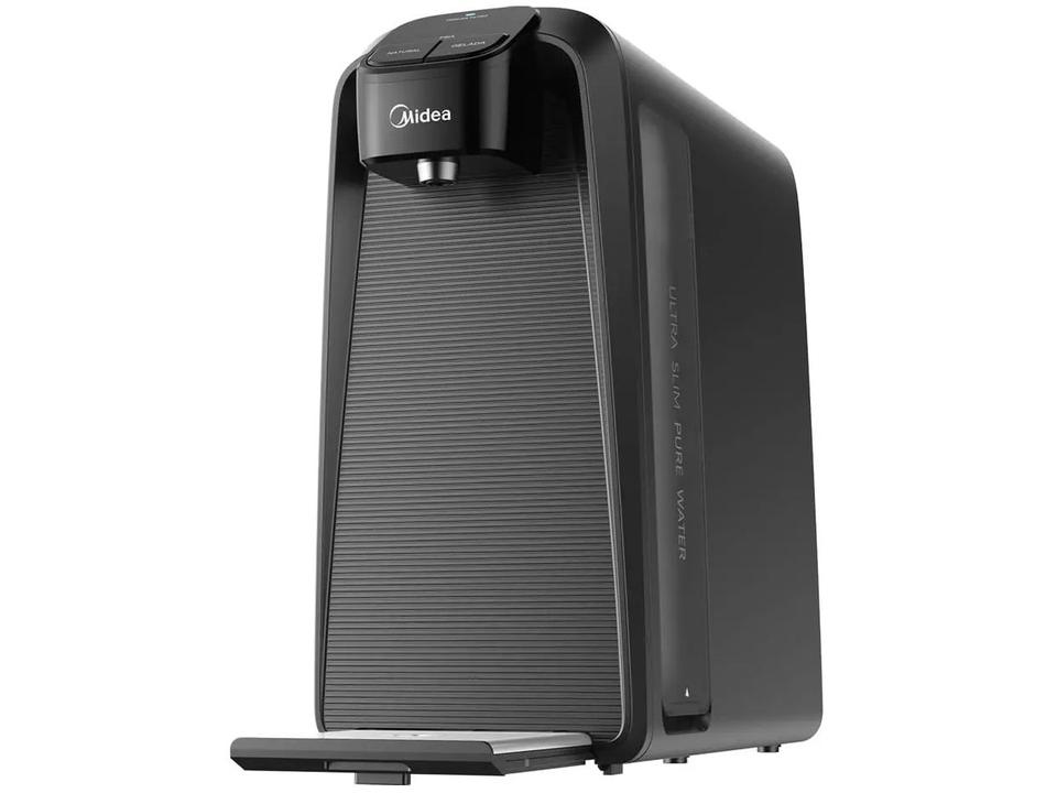Purificador de Água Midea de Mesa e Parede Elétrico Cinza Slim Pure JDD2580TG Água Gelada e Natural - 3