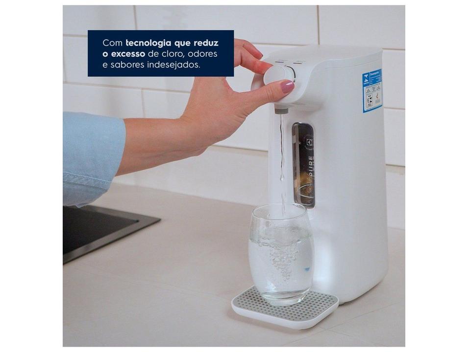 Purificador de Água Natural Electrolux de Bancada e Parede Branco Efficient PN10B - 8