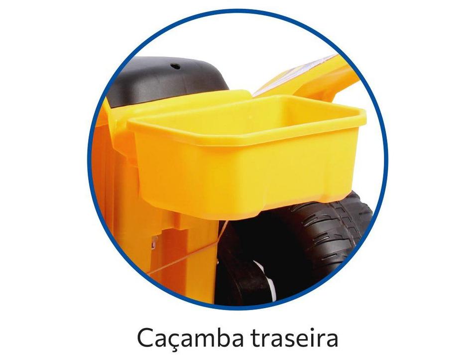 Quadriciclo Elétrico Infantil Amarelo - 6