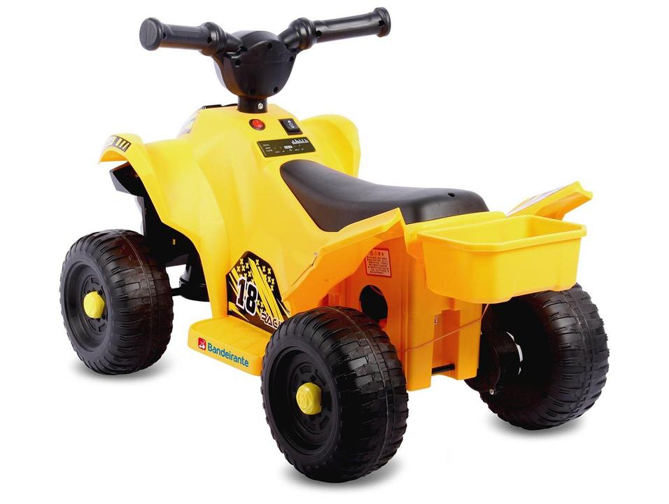 Quadriciclo Elétrico Infantil Amarelo - 8