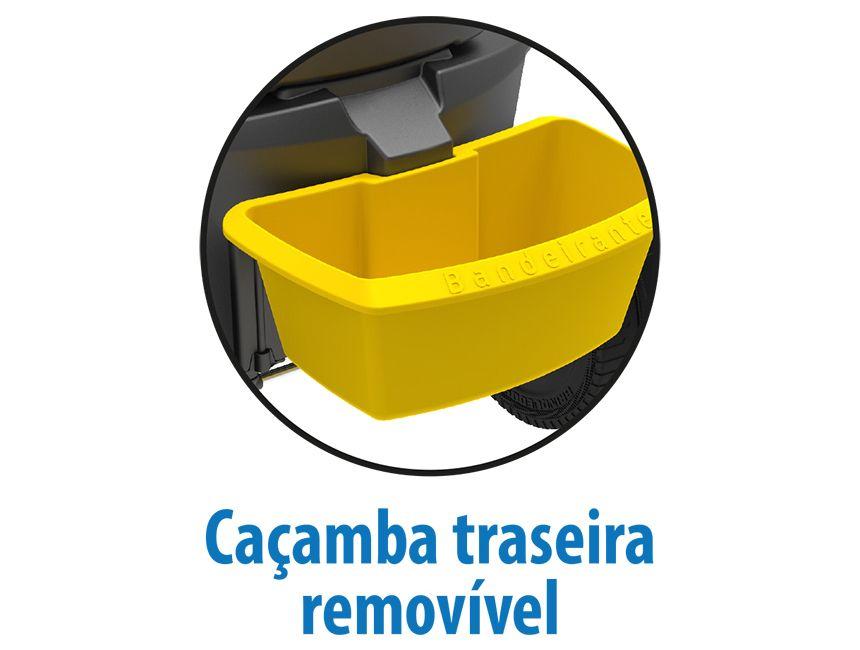 Quadriciclo Infantil a Pedal Amarelo Caminhão - 4