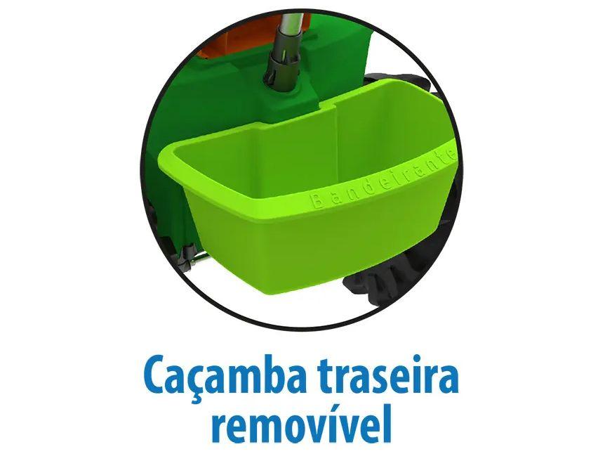 Quadriciclo Infantil a Pedal Verde Trator - 13