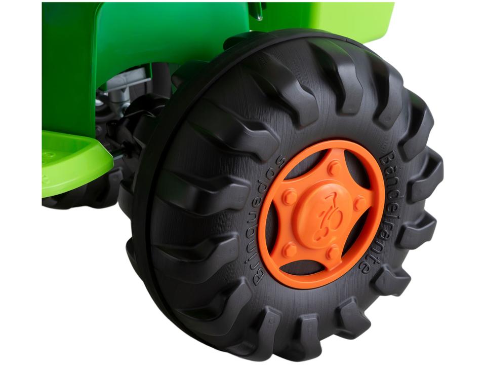 Quadriciclo Infantil a Pedal Verde Trator - 10