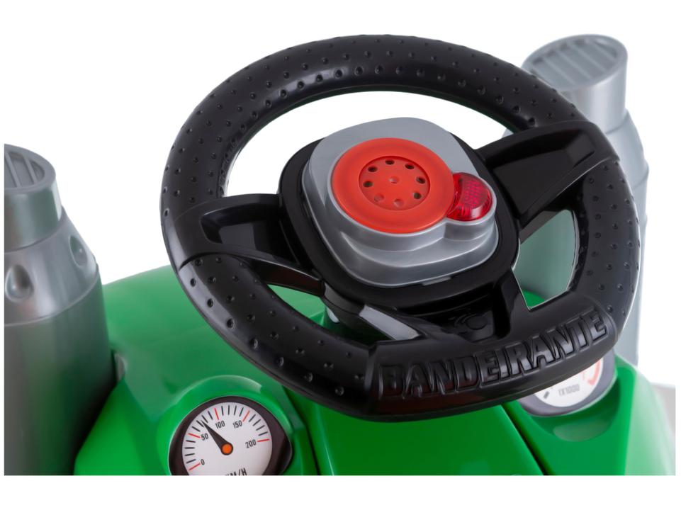 Quadriciclo Infantil a Pedal Verde Trator - 7