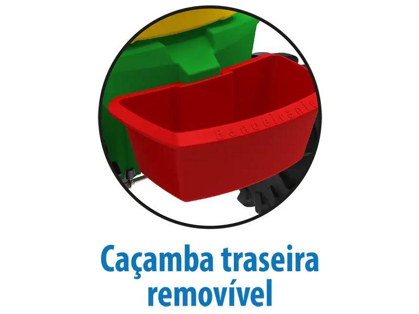 Quadriciclo Infantil a Pedal Verde Trator - 11