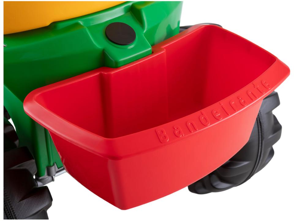 Quadriciclo Infantil a Pedal Verde Trator - 8