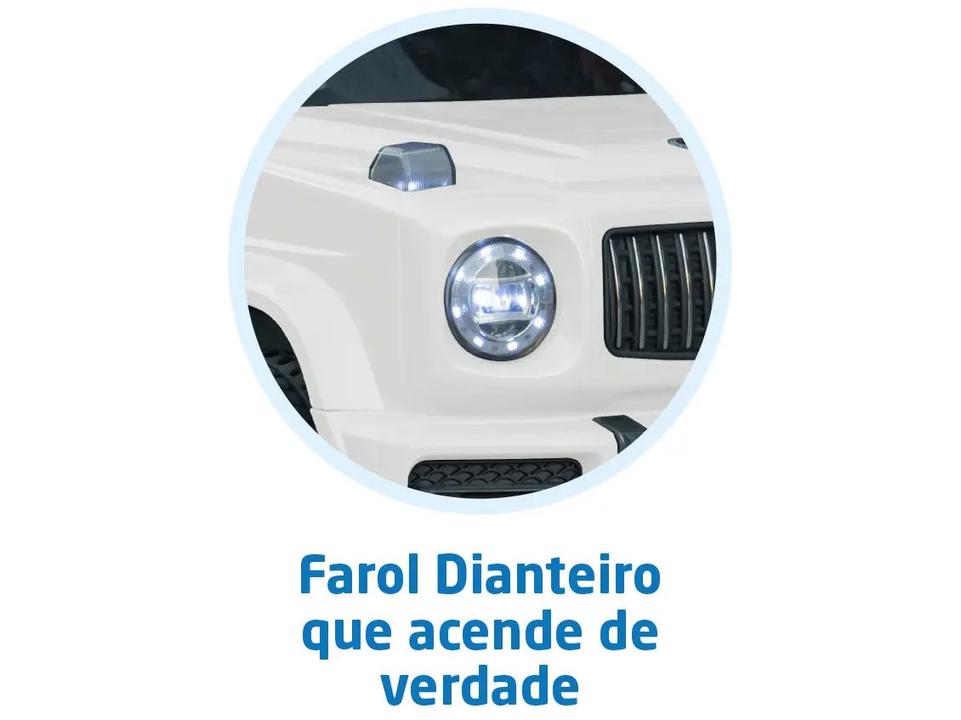 Quadriciclo Infantil Elétrico Branco - 14