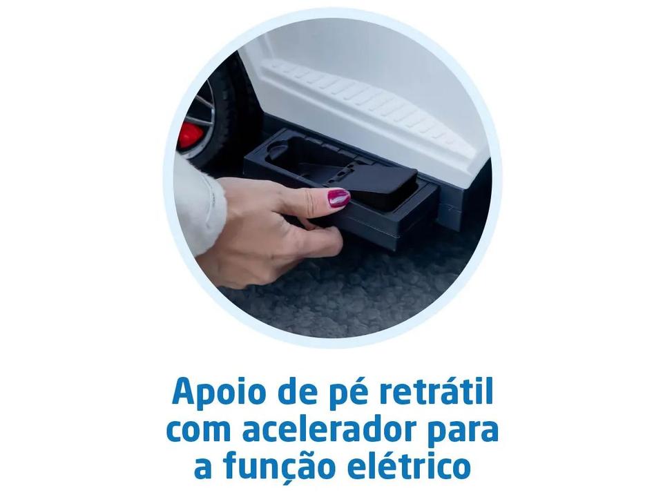 Quadriciclo Infantil Elétrico Branco - 11