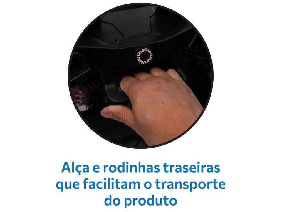 Quadriciclo Infantil Elétrico Laranja Bandeirante - 2