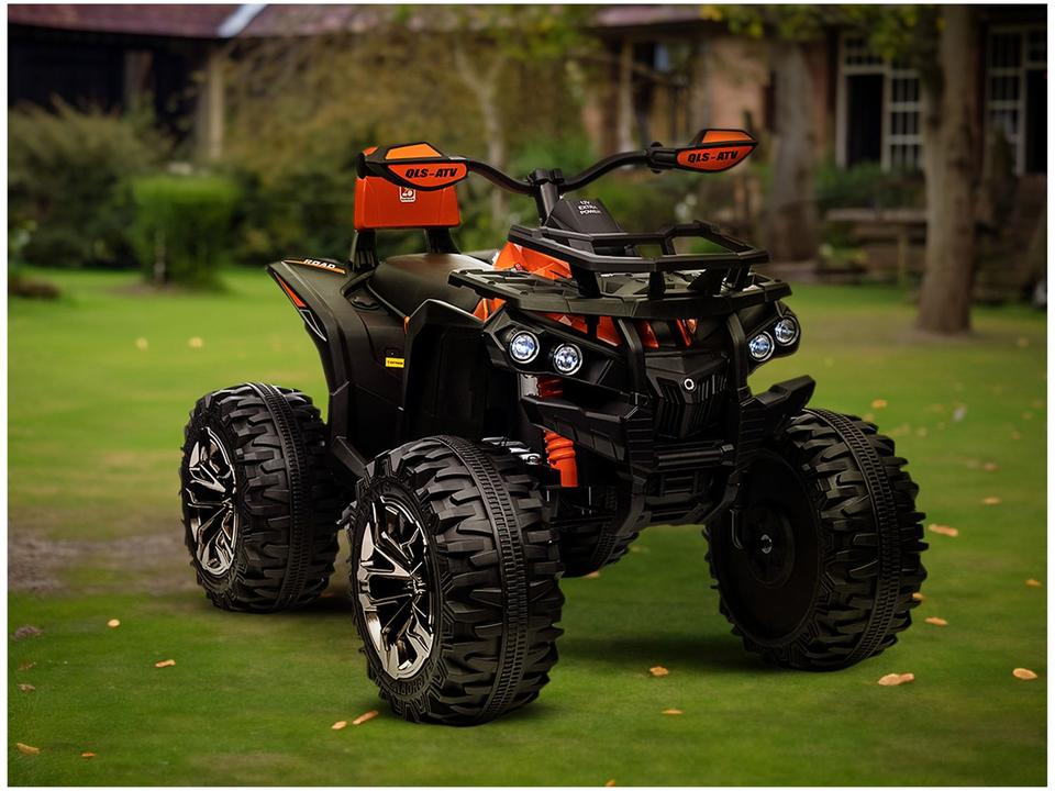 Quadriciclo Infantil Elétrico Laranja Bandeirante - 1