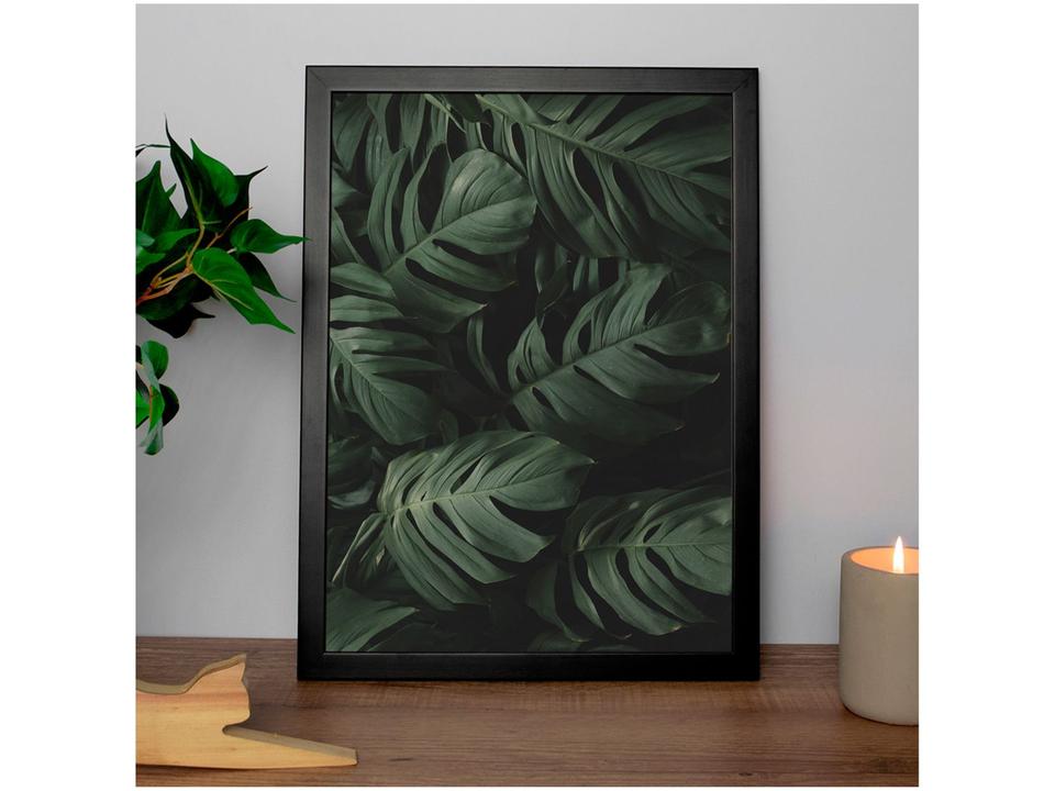 Quadro Decorativo Folhagem 35x47cm - 1