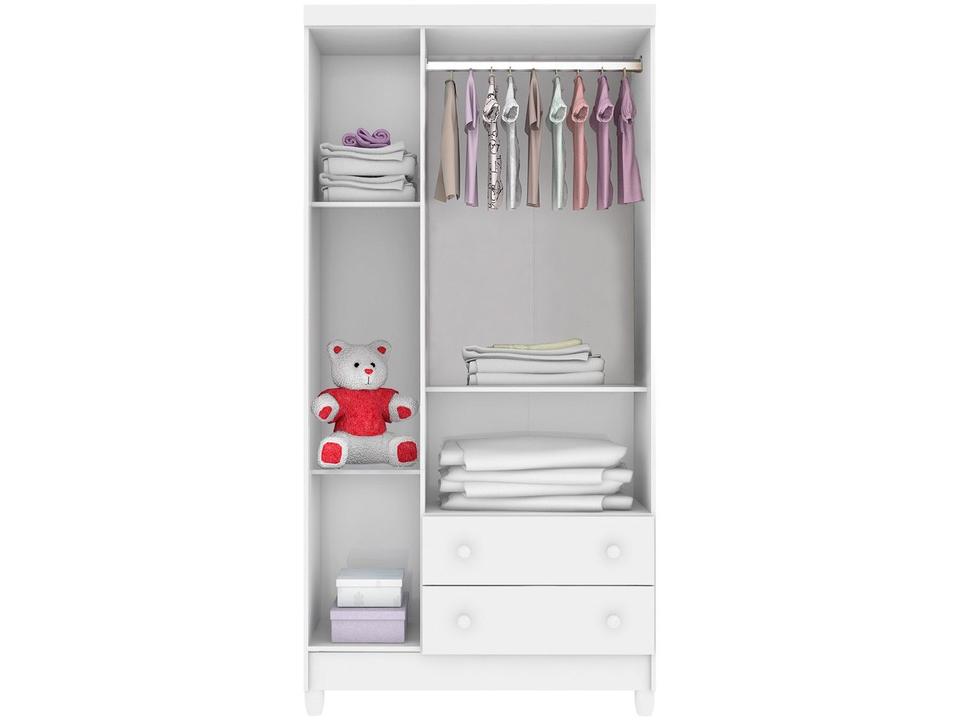 Quarto de Bebê Completo com Berço + Guarda Roupa - 8