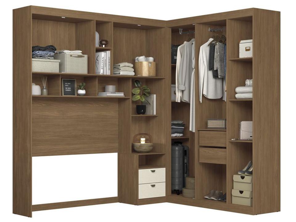 Quarto Modulado Casal 4 Peças Santos Andirá Lugano - 2