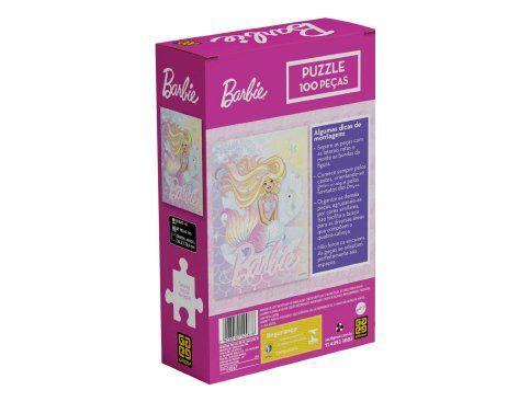 Quebra-cabeça 100 Peças Barbie Brilhante Puzzle - 2