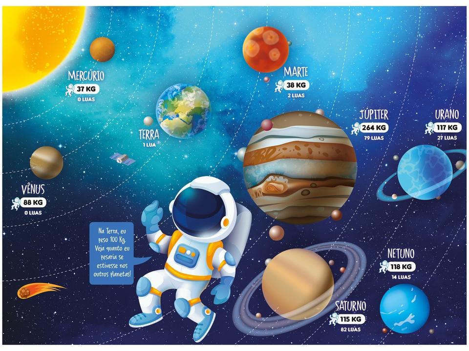 Quebra-cabeça 100 Peças Conhecendo os Planetas - 1