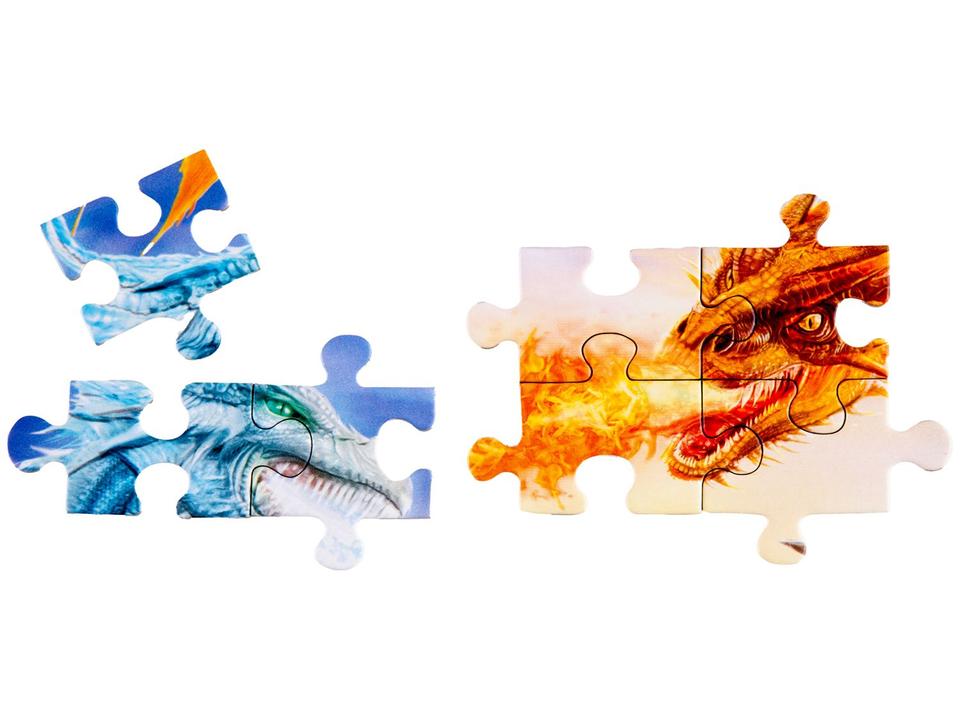 Quebra-cabeça 100 Peças Dragões Grow - 2