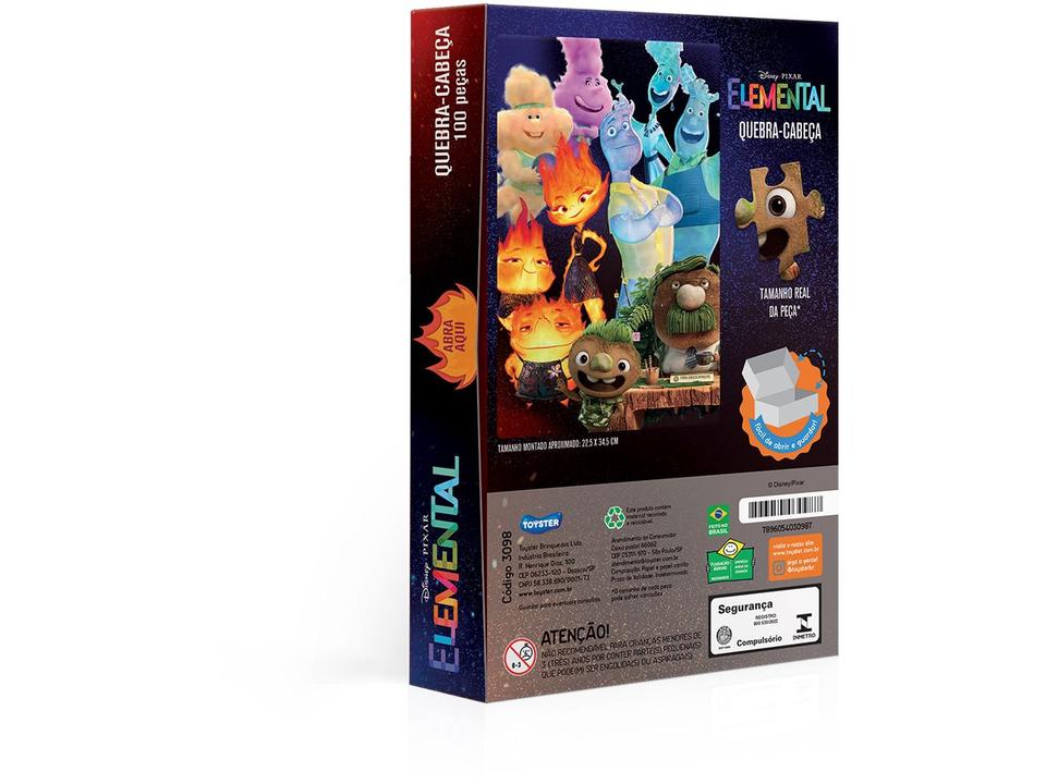 Quebra-cabeça 100 Peças Elemental Jak 3098 - 2