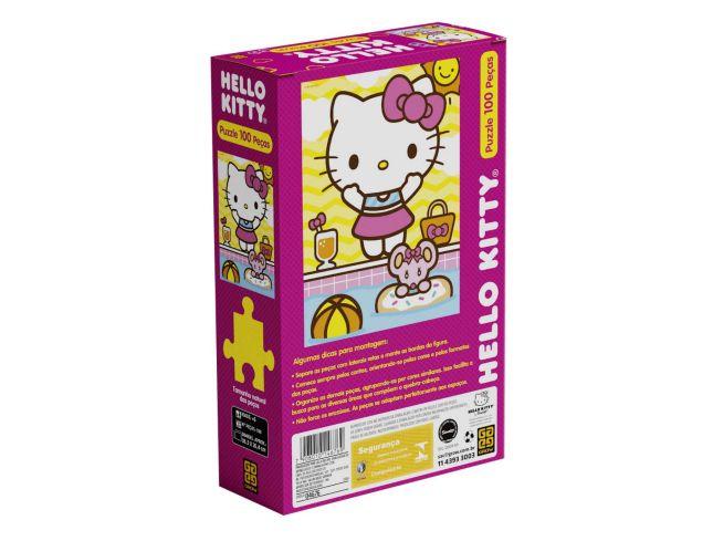 Quebra-cabeça 100 Peças Hello Kitty Puzzle Grow - 2