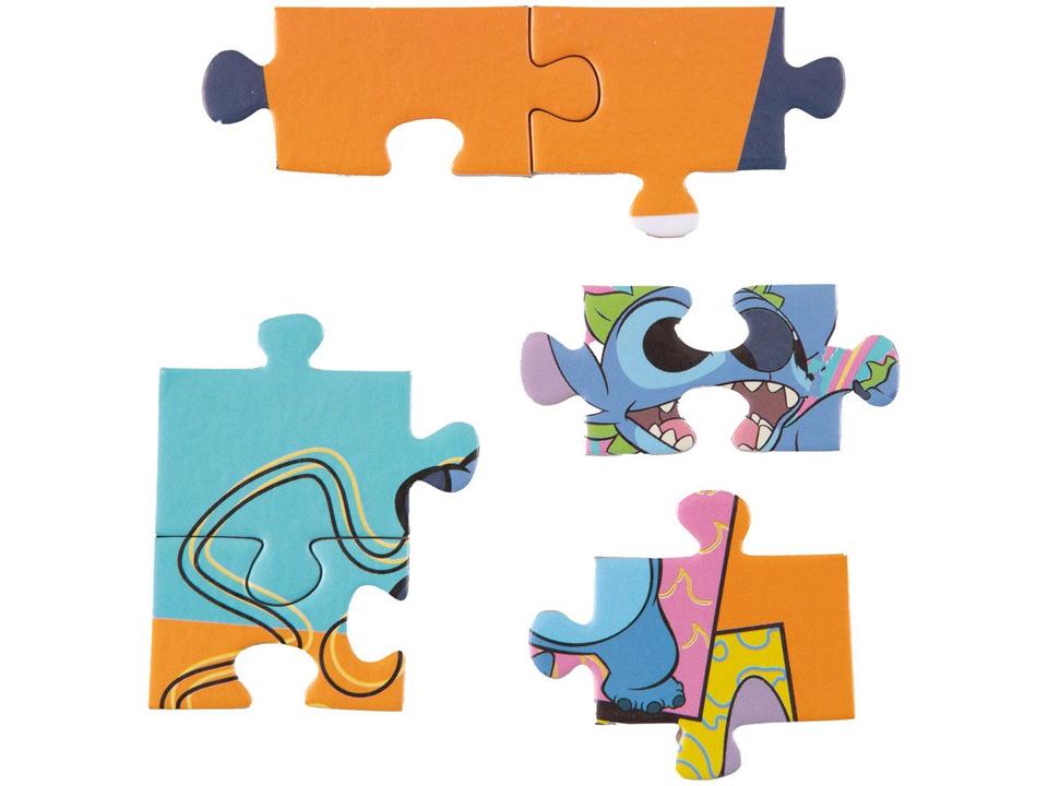 Quebra-cabeça 100 Peças Super Kit Stitch - 3
