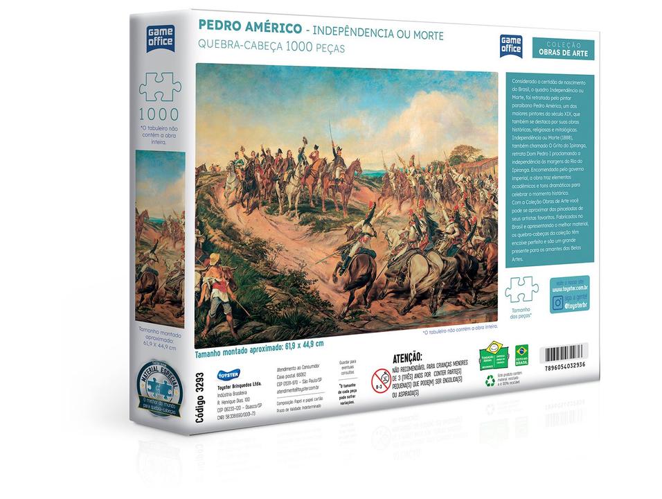 Quebra-cabeça 1000 Peças Coleção Obras de Arte - 2