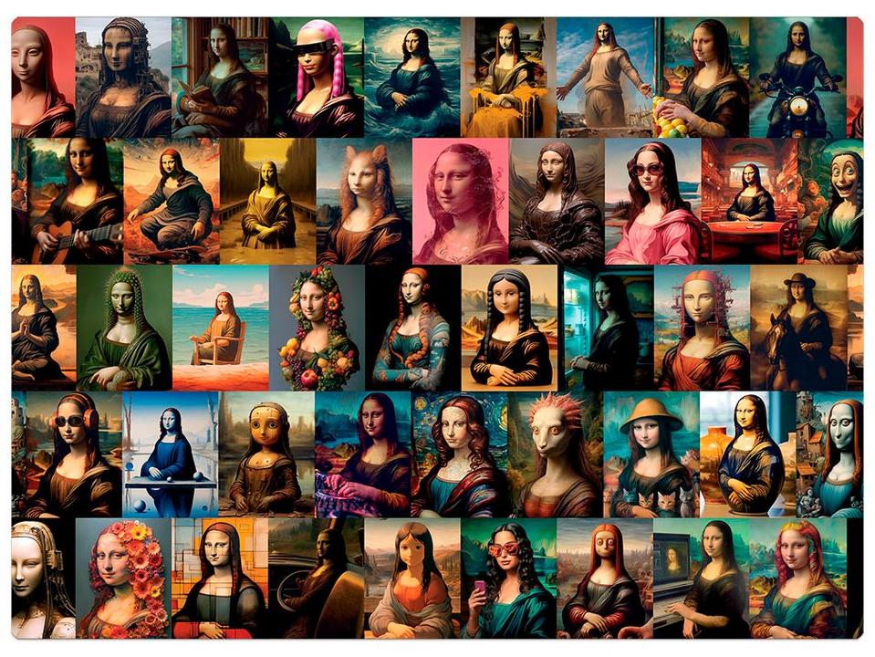 Quebra-cabeça 1000 Peças Game Office IA Monaverso - 2