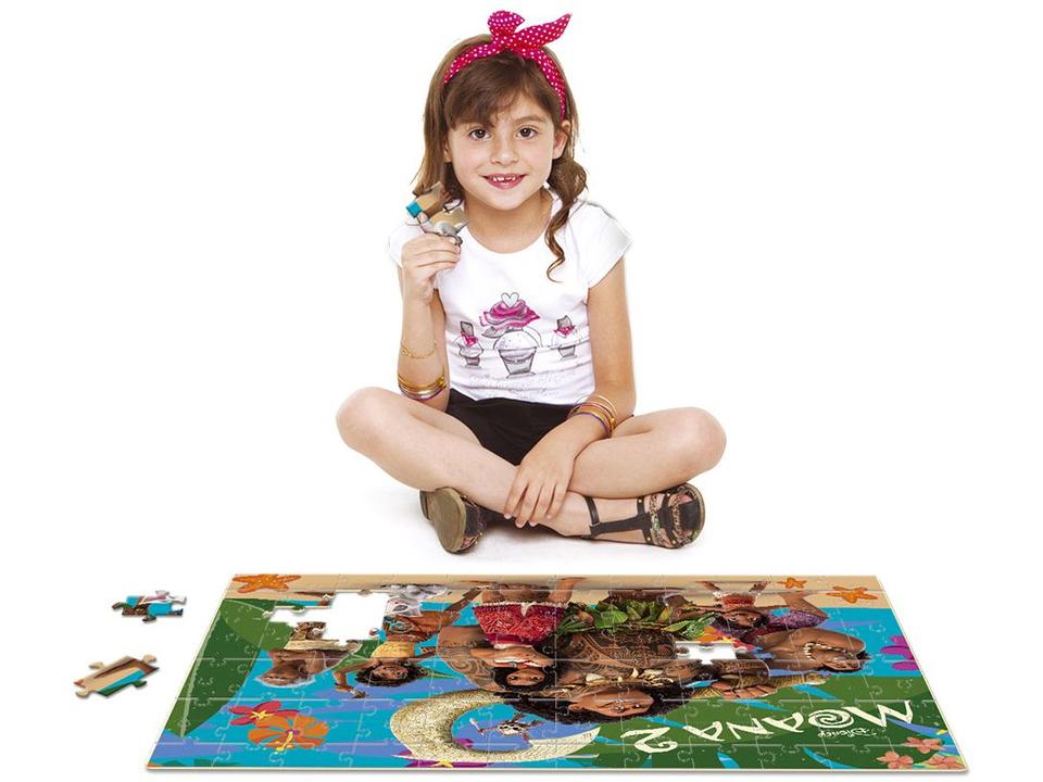 Quebra-cabeça 120 Peças Disney Moana 2 Jak Toyster - 2