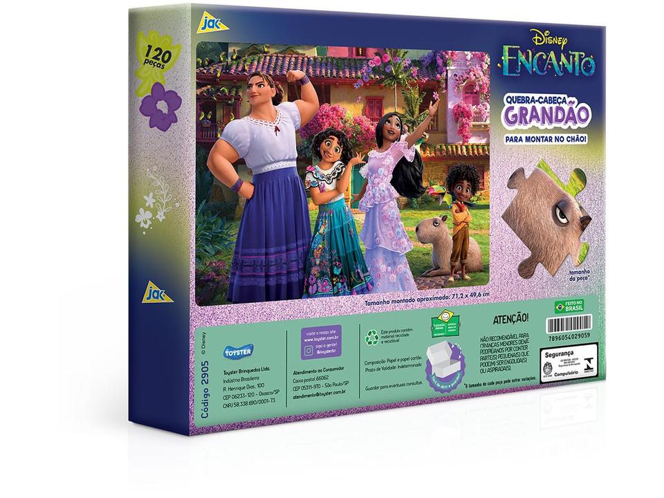 Quebra-cabeça 120 Peças Encanto Jak Toyster - 4