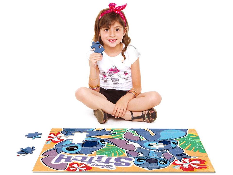 Quebra-cabeça 120 Peças Grandão Stitch - 1
